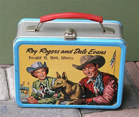 vintage metal cartoon lunch box|old school metal lunch boxes.